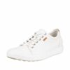 Ecco Soft 7 W sneakers til dame i hvid