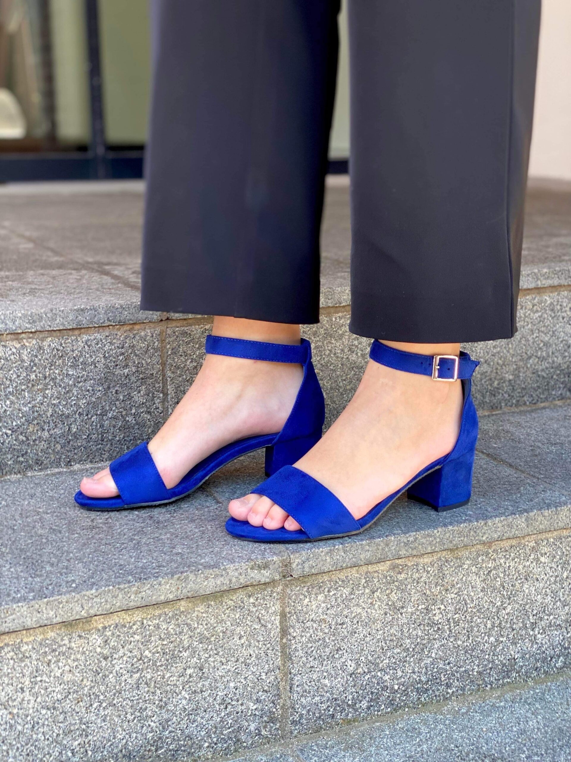 Sandal i Blå til Dame