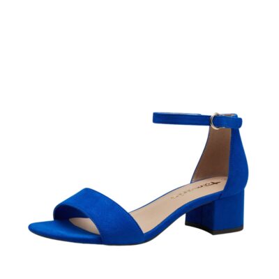 Tamaris sandal i blå til dame