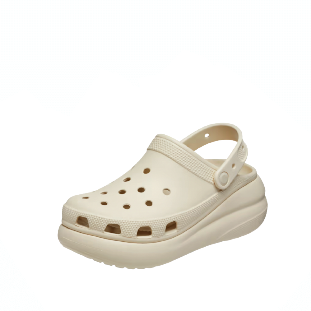 Poleret Margaret Mitchell Skjult Crocs Sandal i Beige til Dame | Unic Shoes
