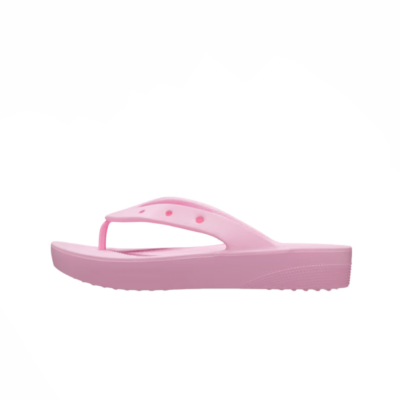 Crocs classic slippers / sandal i lyserød til dame