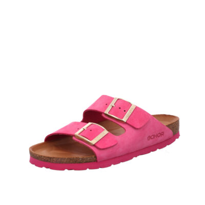 Rohde sandal dame i pink med guldspænder