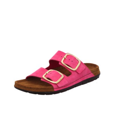 Rohde sandal dame i pink med guldspænder