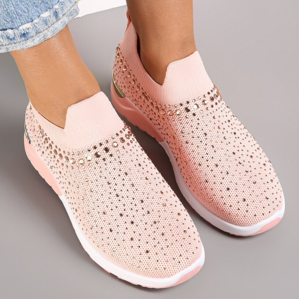 Rasende aflevere komfort Amour sneakers dame | pink glimmer | Unic Shoes 》
