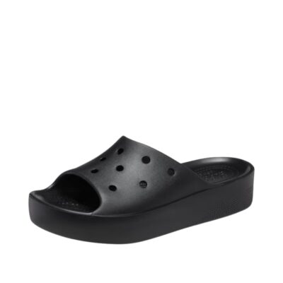 Crocs sandal | sort i let og blød kvalitet | Unic Shoes 》