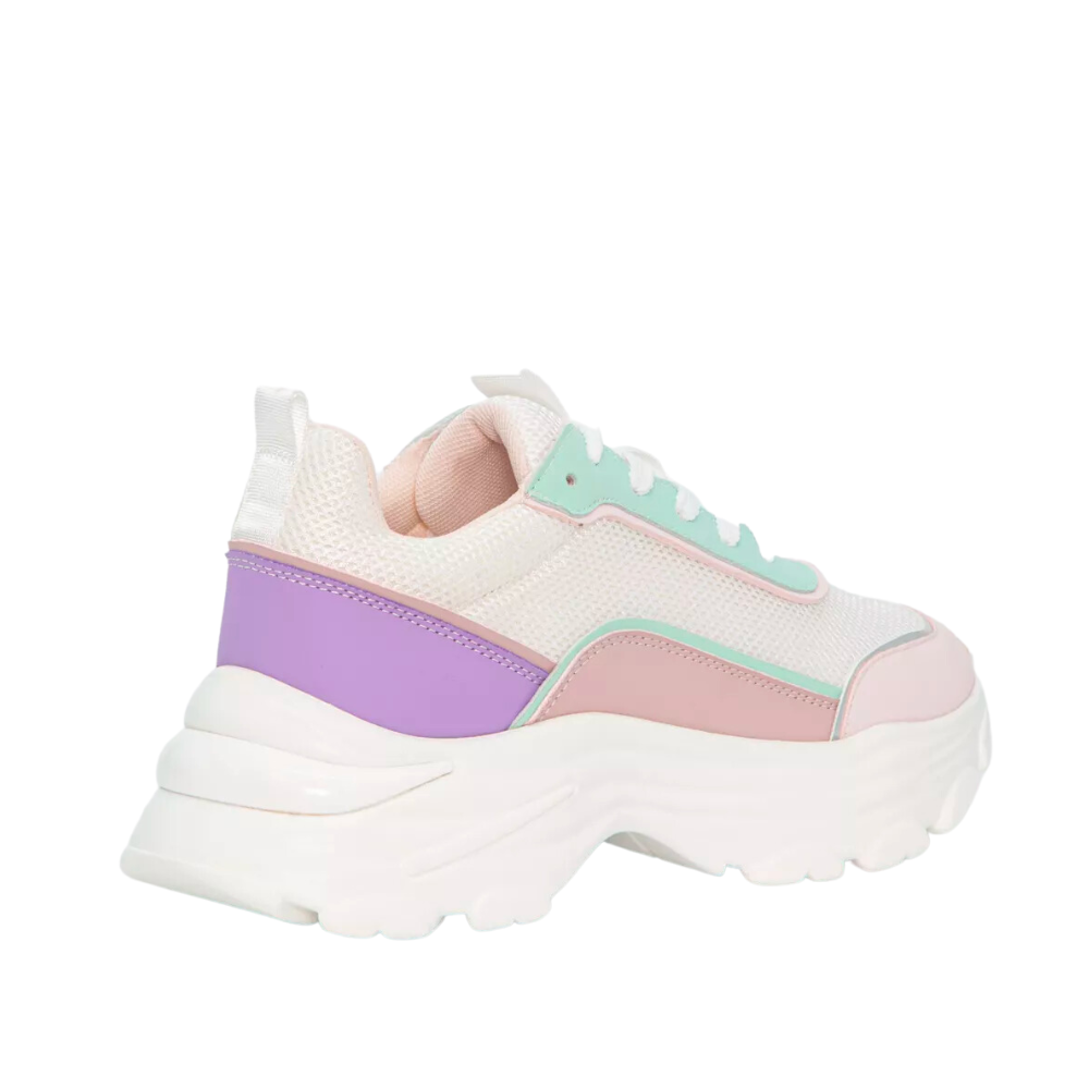 sneakers dame | Multifarvet chunky model | Unic Shoes