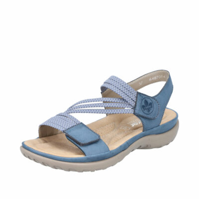 Rieker dame sandal i blå