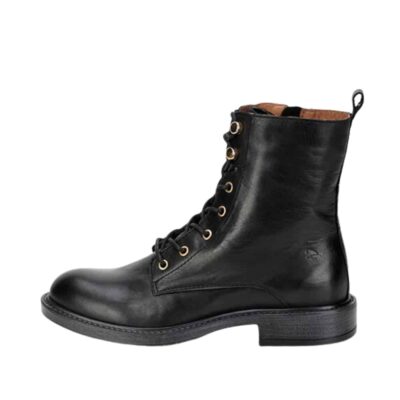 Shoedesign Copenhagen Marietta støvle til dame sort. Snører støvle i 100% læderkvalitet! Model: S232-1418-001-01