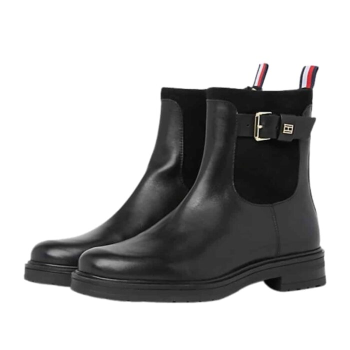 Tommy Hilfiger støvle dame sort
