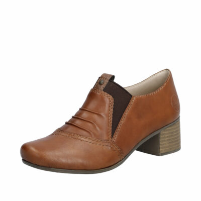 Rieker sko til dame i brun