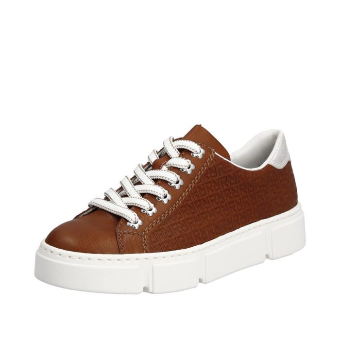 Rieker sneakers i brun til dame