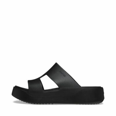 Crocs sandal til dame i sort med elegant udtryk