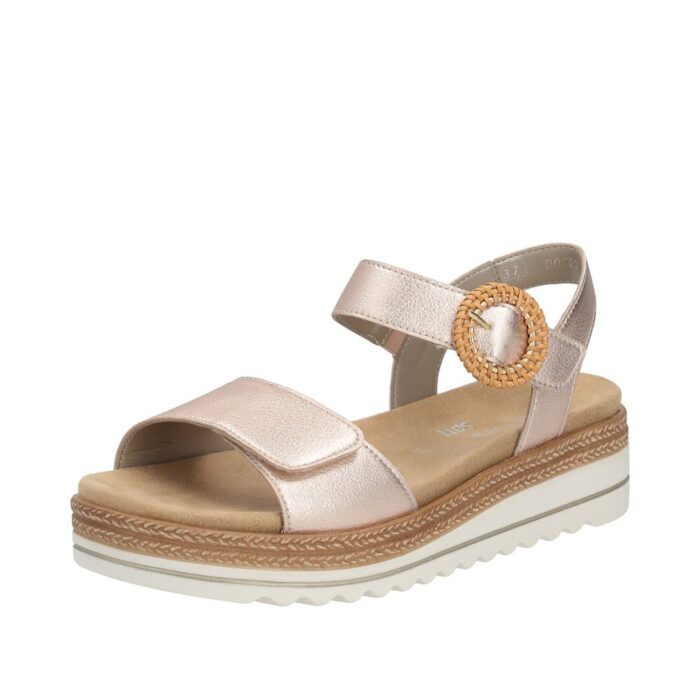 Remonte sandal i rosa til dame