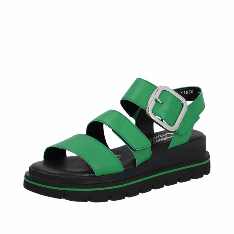 Rieker Revolution sandal til dame med 2 velcroremme og spænde W1650-52