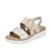 Rieker sandal til dame i beige
