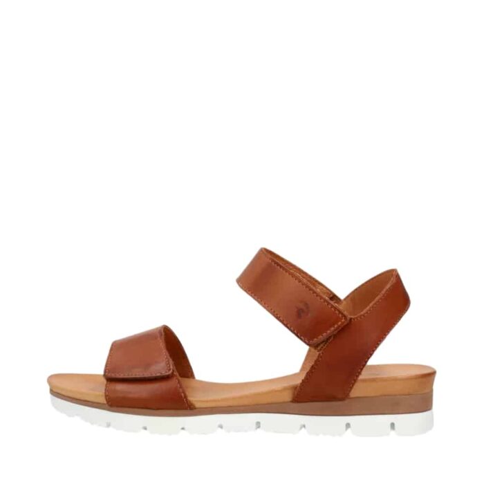 Shoedesign Copenhagen Toscana damesandal i brun, lavet af læder