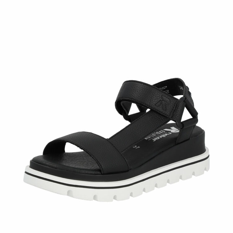 Rieker Revolution sandal til dame i sort