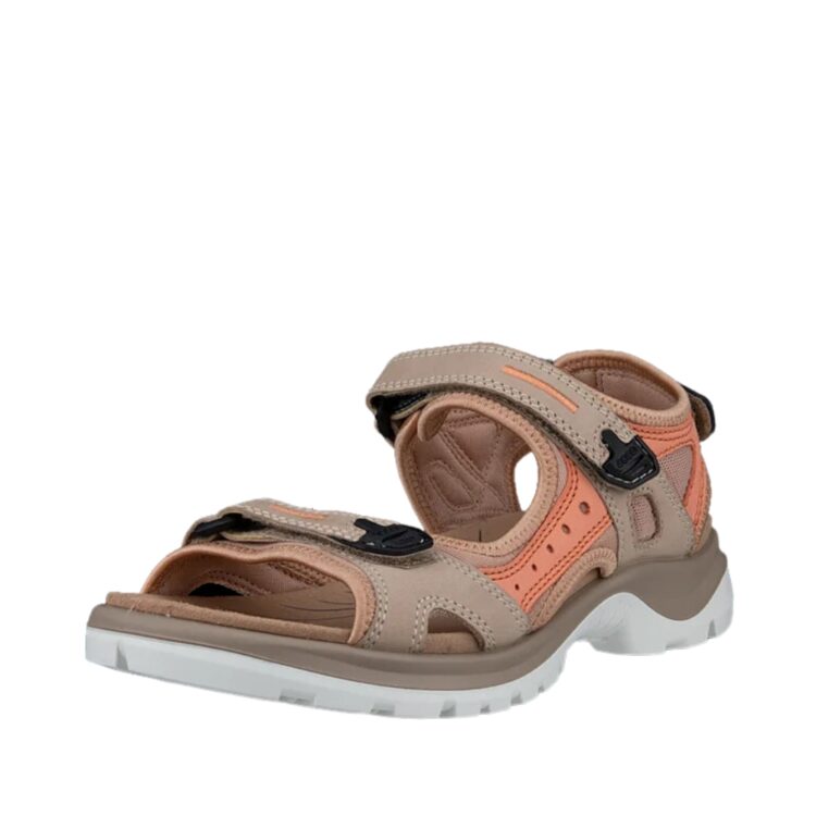 Ecco Offroad sandal i smuk rosa/beige farve