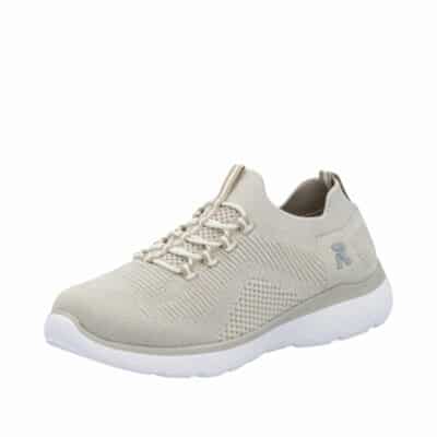 Rieker sneakers til dame i beige. Memosoft og er dejlig let. Model: M5074-64