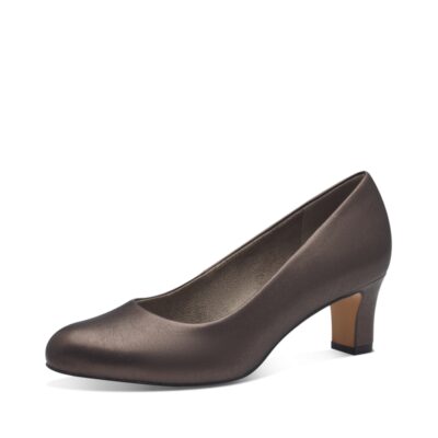 Jana pumps til dame i bronze