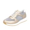 Remonte sneakers til dame i metallic guld