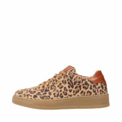 Shoedesign Copenhagen Prime Pulse SS sneakers til dame i leopard, lavet af 100% skind med gummisål