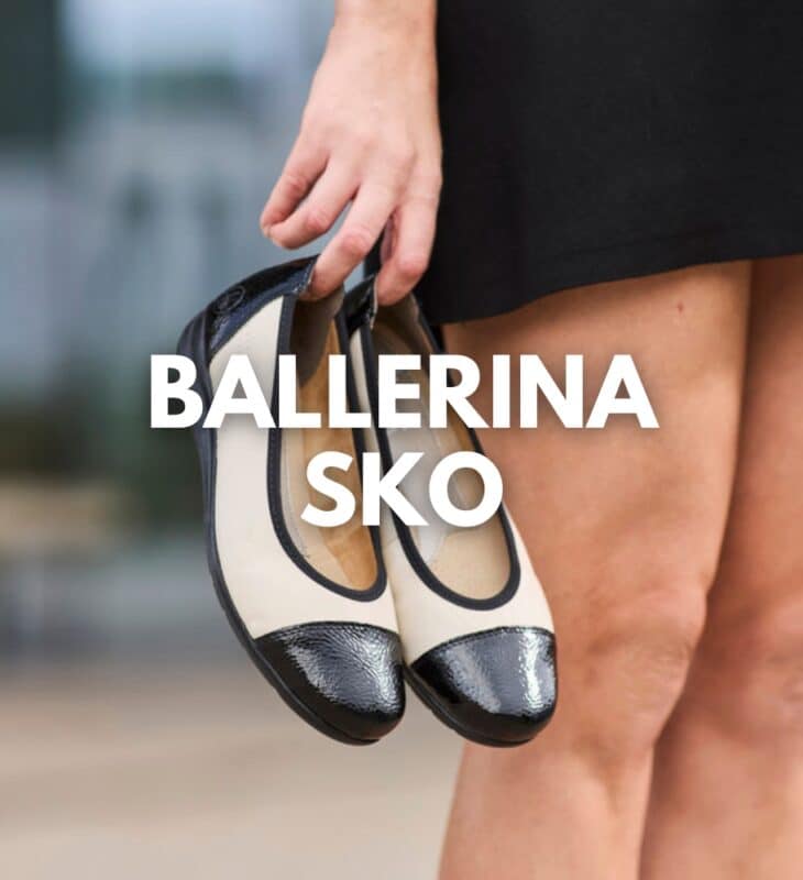 Ballerina sko dame