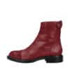 Shoedesign Copenhagen Dahlia støvle til dame i bordeaux skind med lynlås bagpå og inderside af skind.