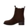 Duffy Marenve Cinque støvle til dame i mørkebrun med ruskindsoverdel samt en blokhæl på 4,5 cm
