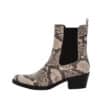 Duffy Messina Dieci støvle til dame i slangeprint med elastik og blokhæl