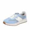 Rieker sneakers til dame i blå med udtagelig sål og ekstra bredde H samt snørebånd